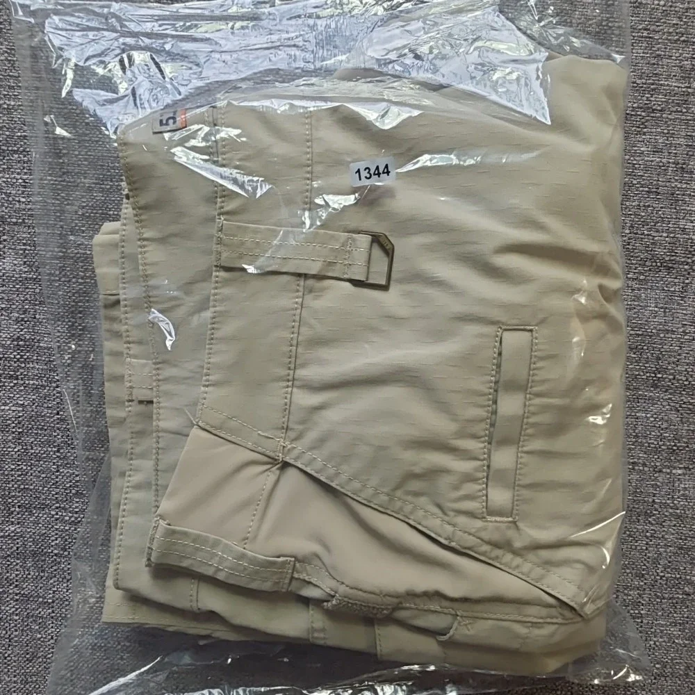 5.11 Tactical Cargo Pants Mens 36x30 Beige Ripstop Workwear Utility 74512-055